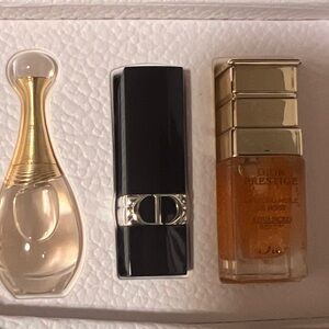 Dior skincare and makeup set